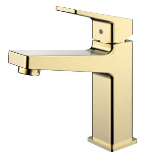 Смеситель для раковины Raglo R30.10.03 золотой сатин